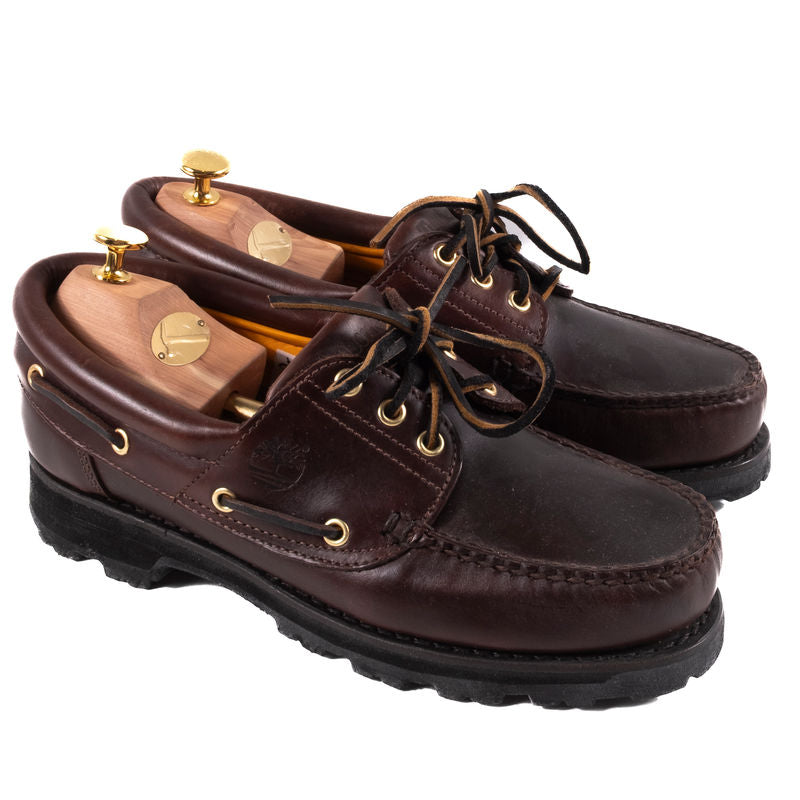 Timberland Boat Shoes Oxblood Leather
