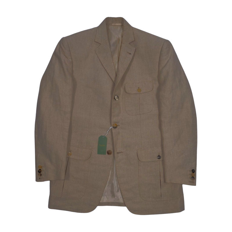 Sundown Covey Sand Linen Safari Sport Coat