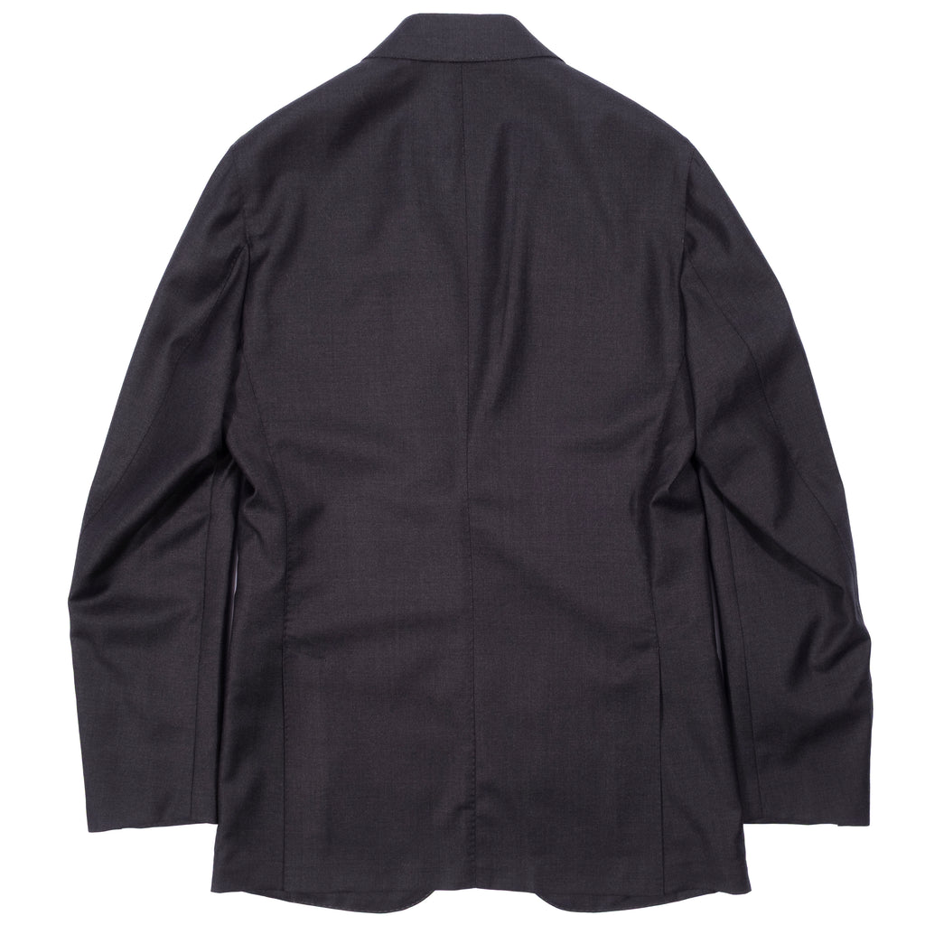 Neapolitan Hand Tailored Charcoal Business Suit Sz 50