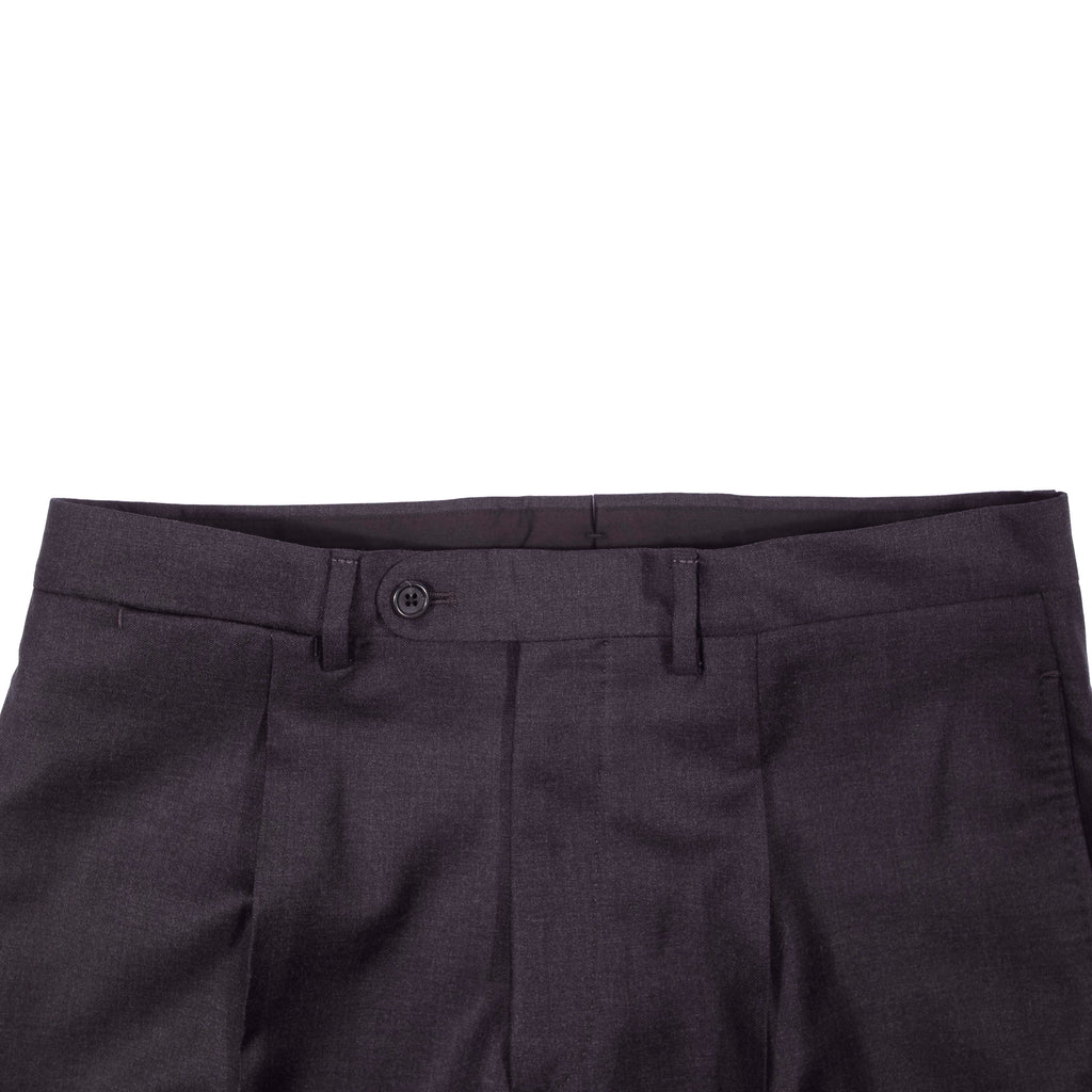 Neapolitan Hand Tailored Charcoal Business Suit Sz 50