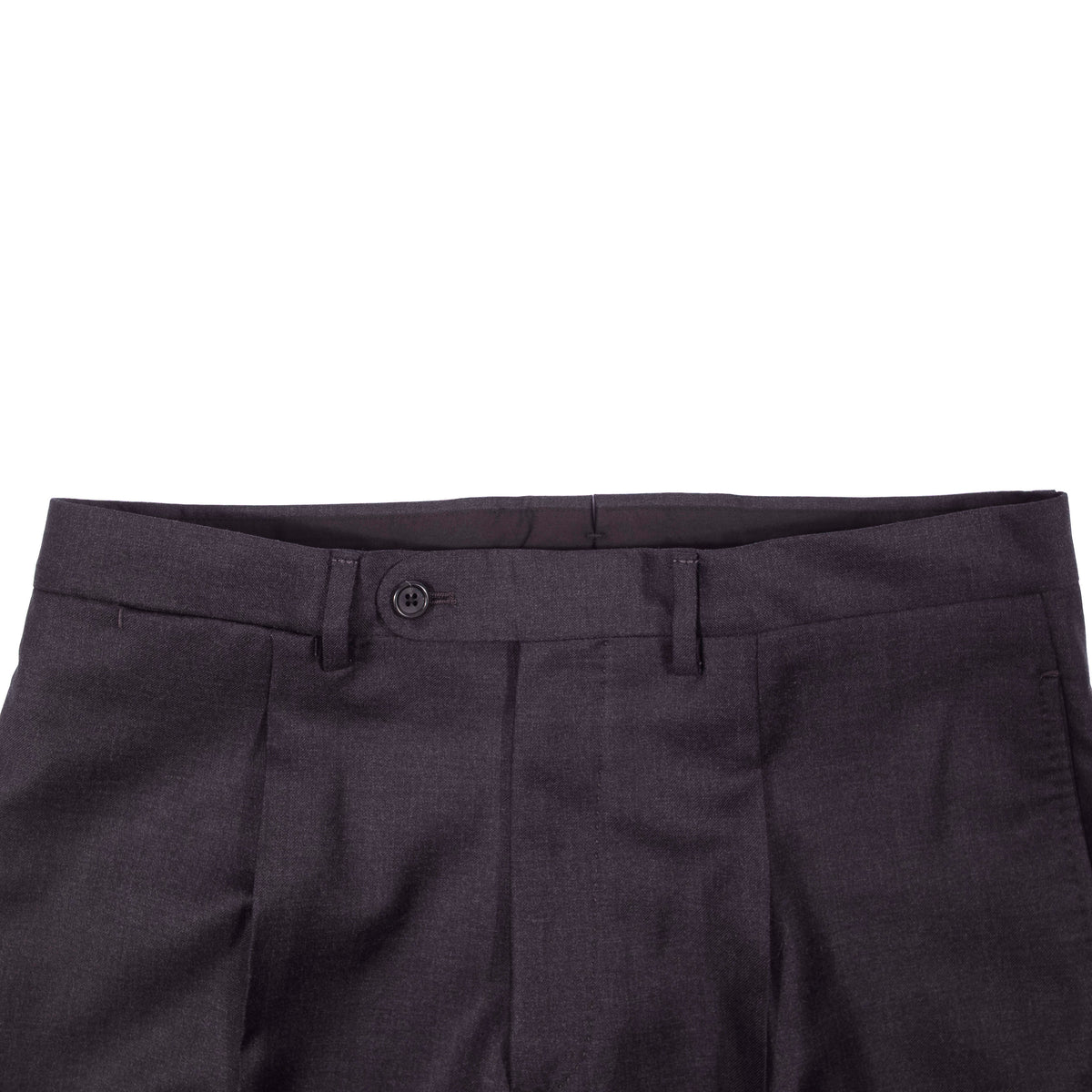 Neapolitan Hand Tailored Charcoal Business Suit Sz 50