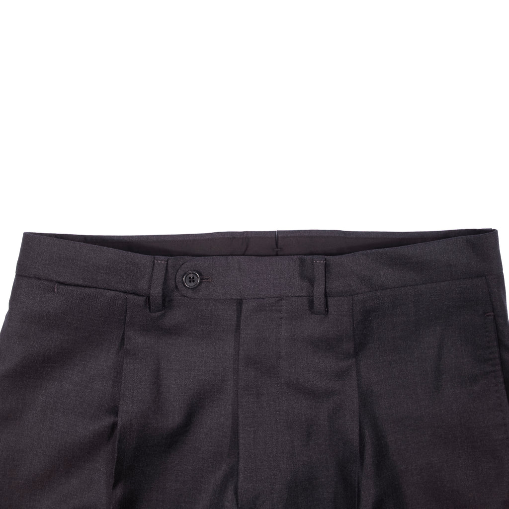 Neapolitan Hand Tailored Charcoal Business Suit Sz 50