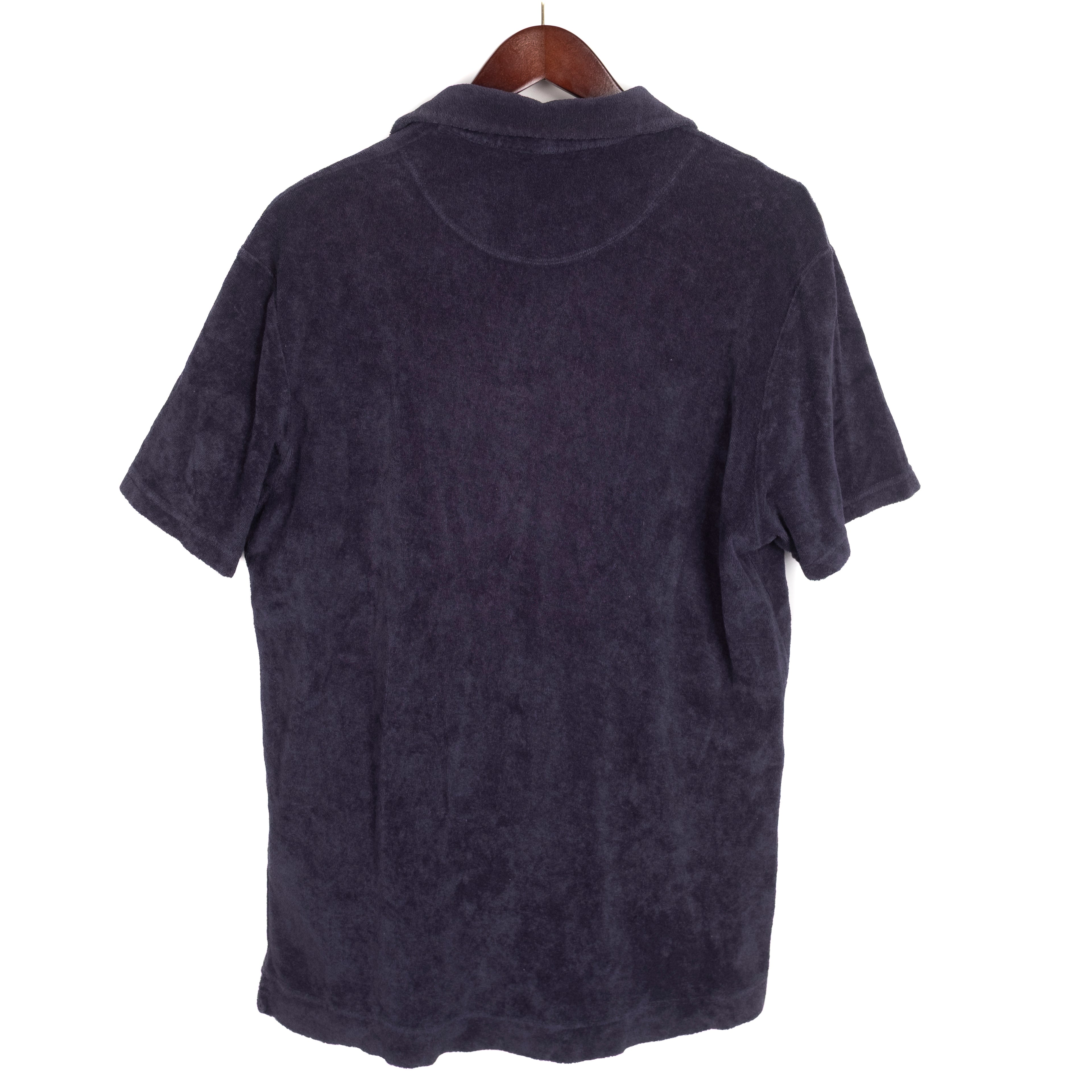 Navy Terry Cloth Shirt