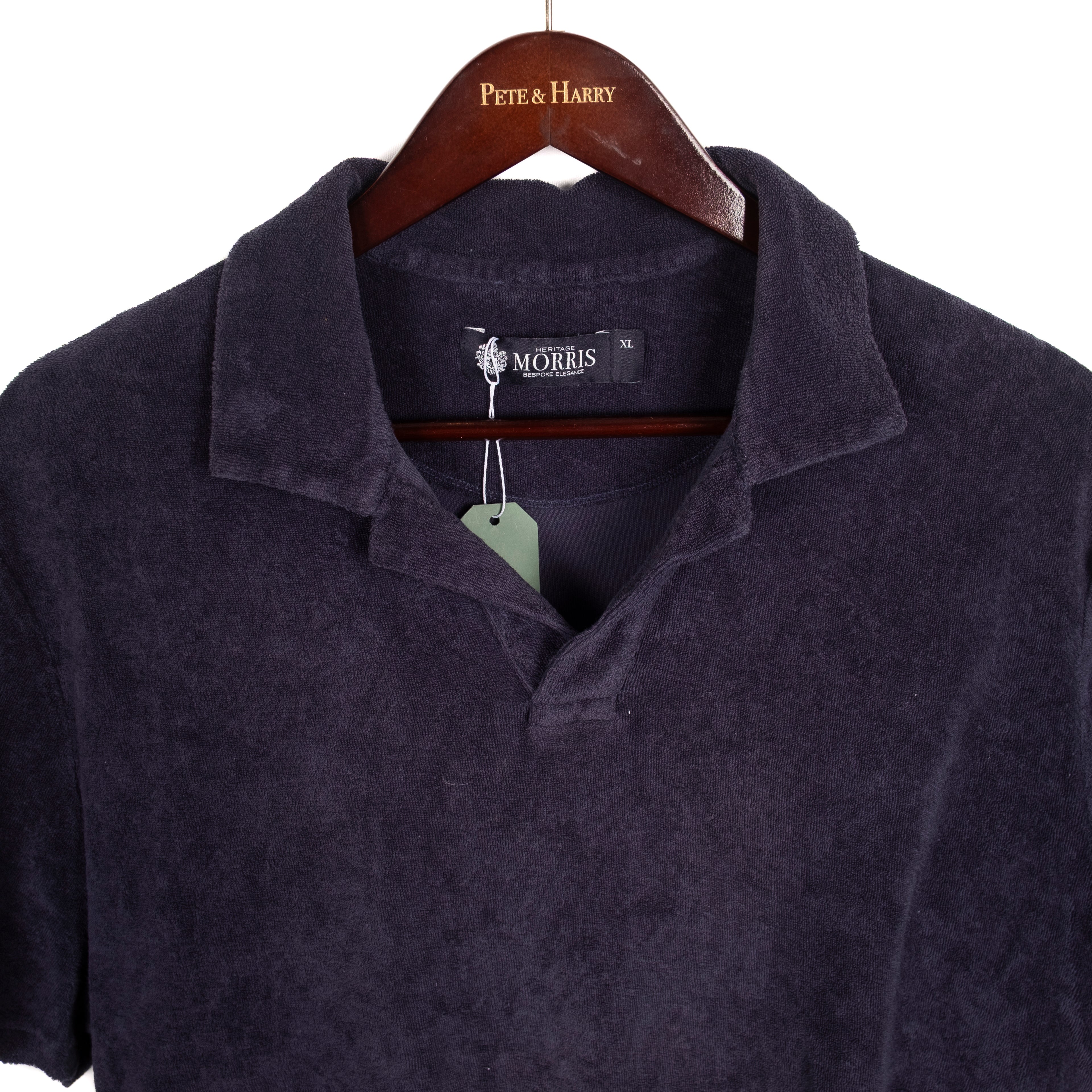 Navy Terry Cloth Shirt