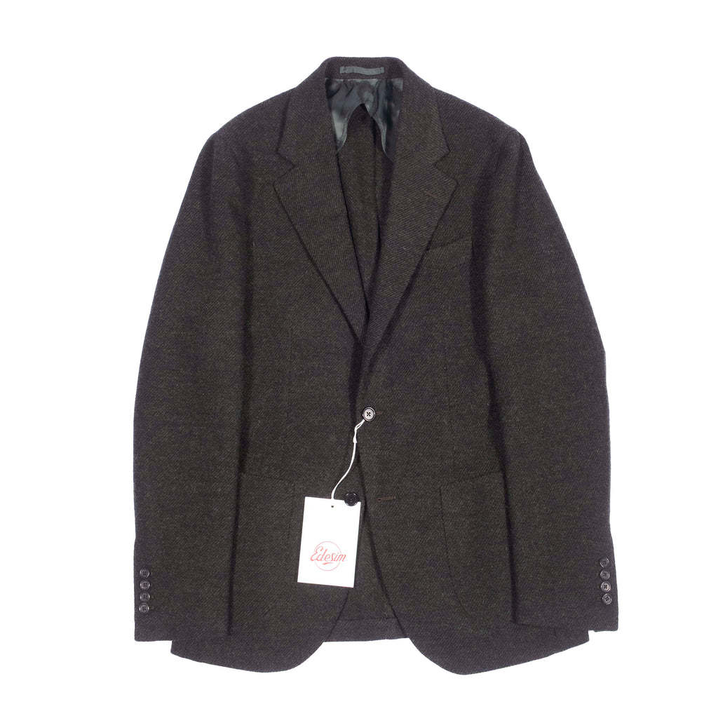 Neapolitan Hand Tailored Green Holland & Sherry Tweed Sport Coat Sz 48