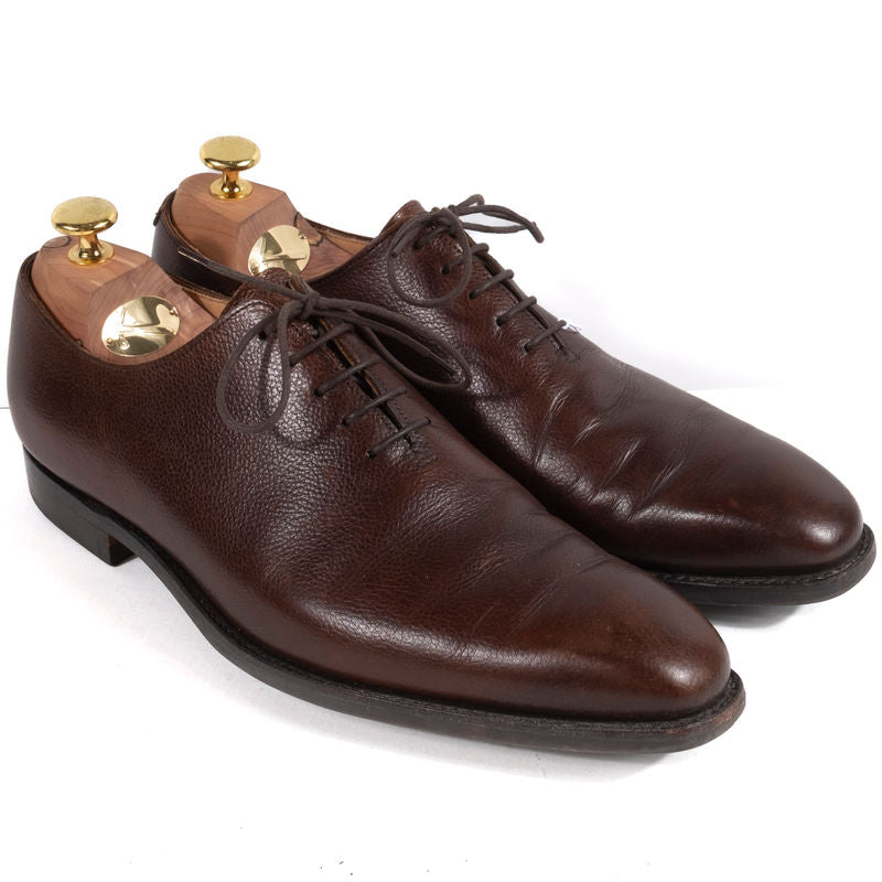 Crockett & Jones Brown Whole Cut Oxfords