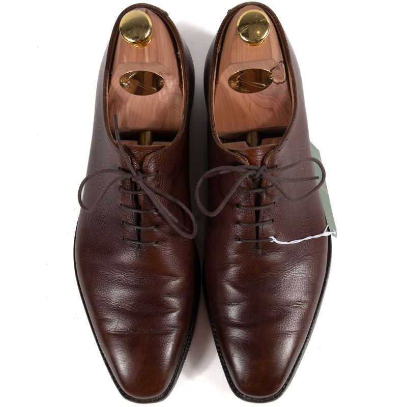 Crockett & Jones Brown Whole Cut Oxfords