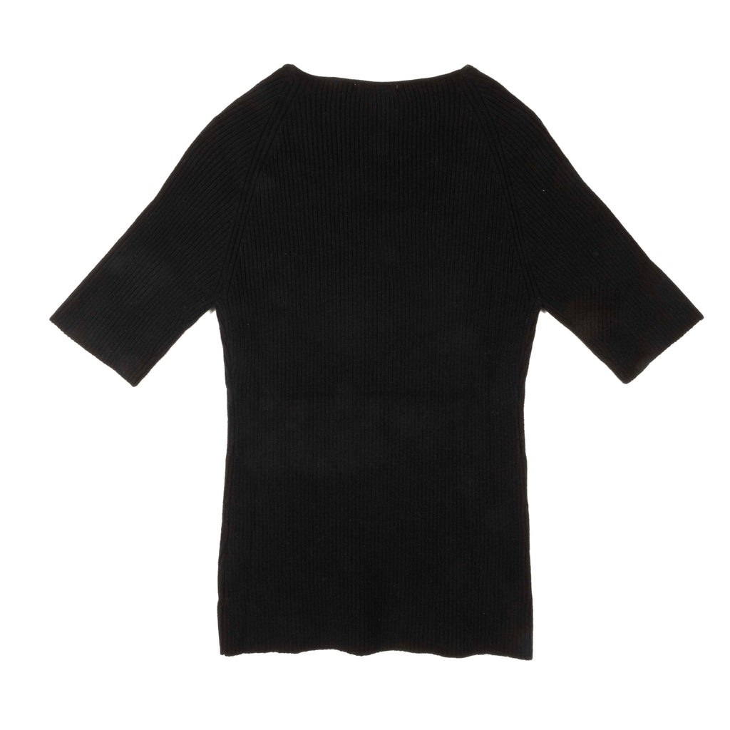 Sweetheart Top Black Cashmere