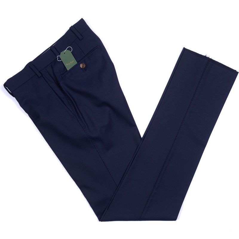 Lund & Lund Navy Wool Trousers Sz 44