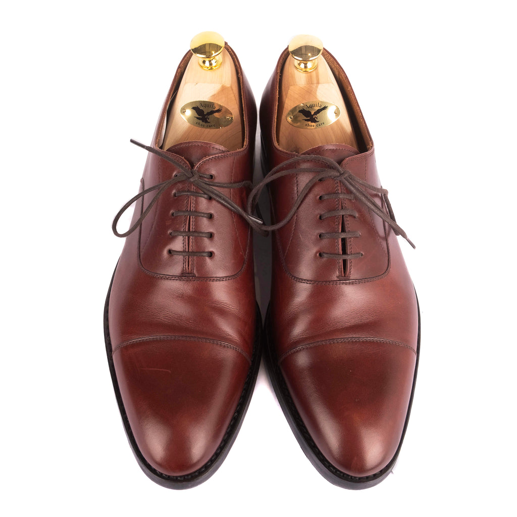 Box Calf Burgundy Cap Toe Oxford