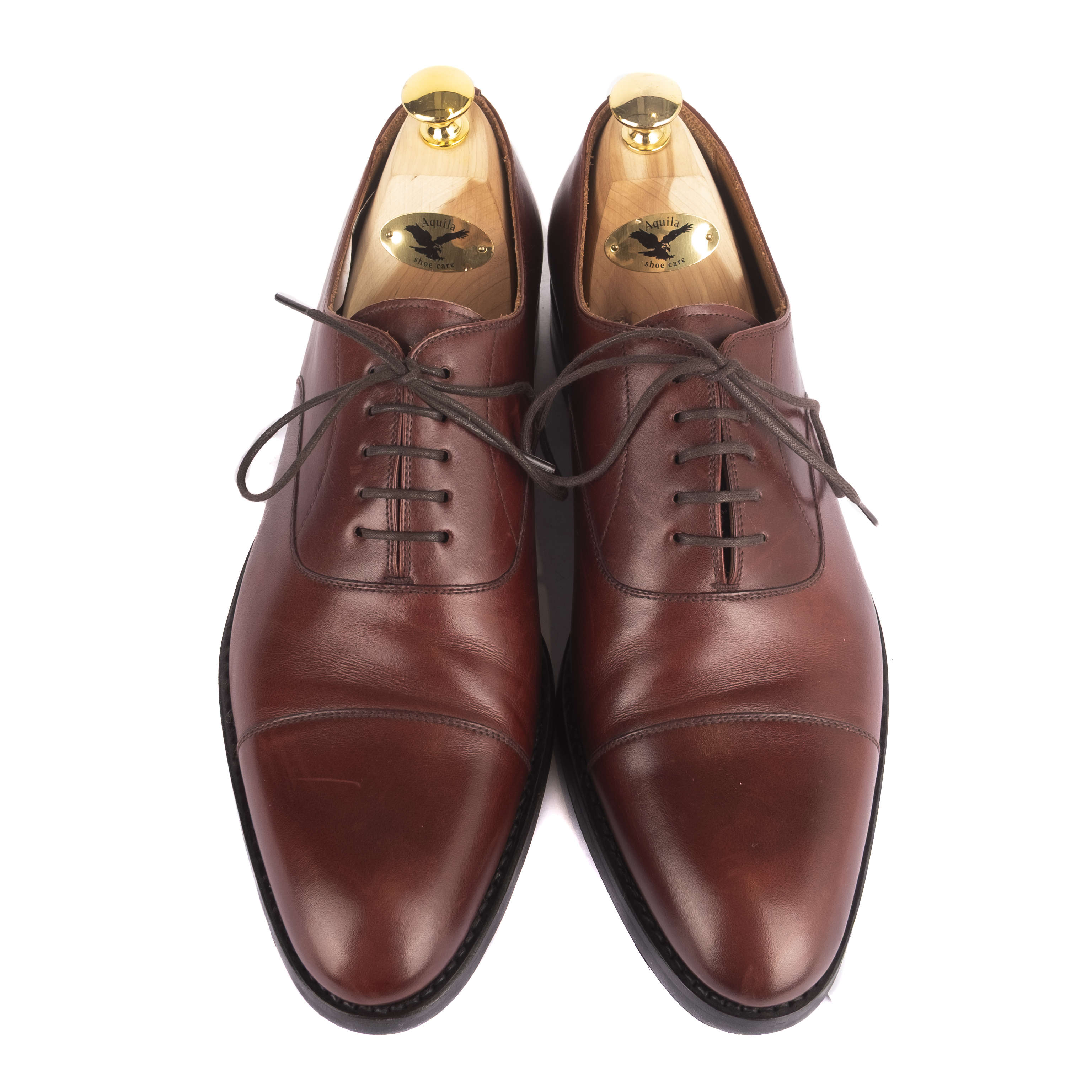 Box Calf Burgundy Cap Toe Oxford