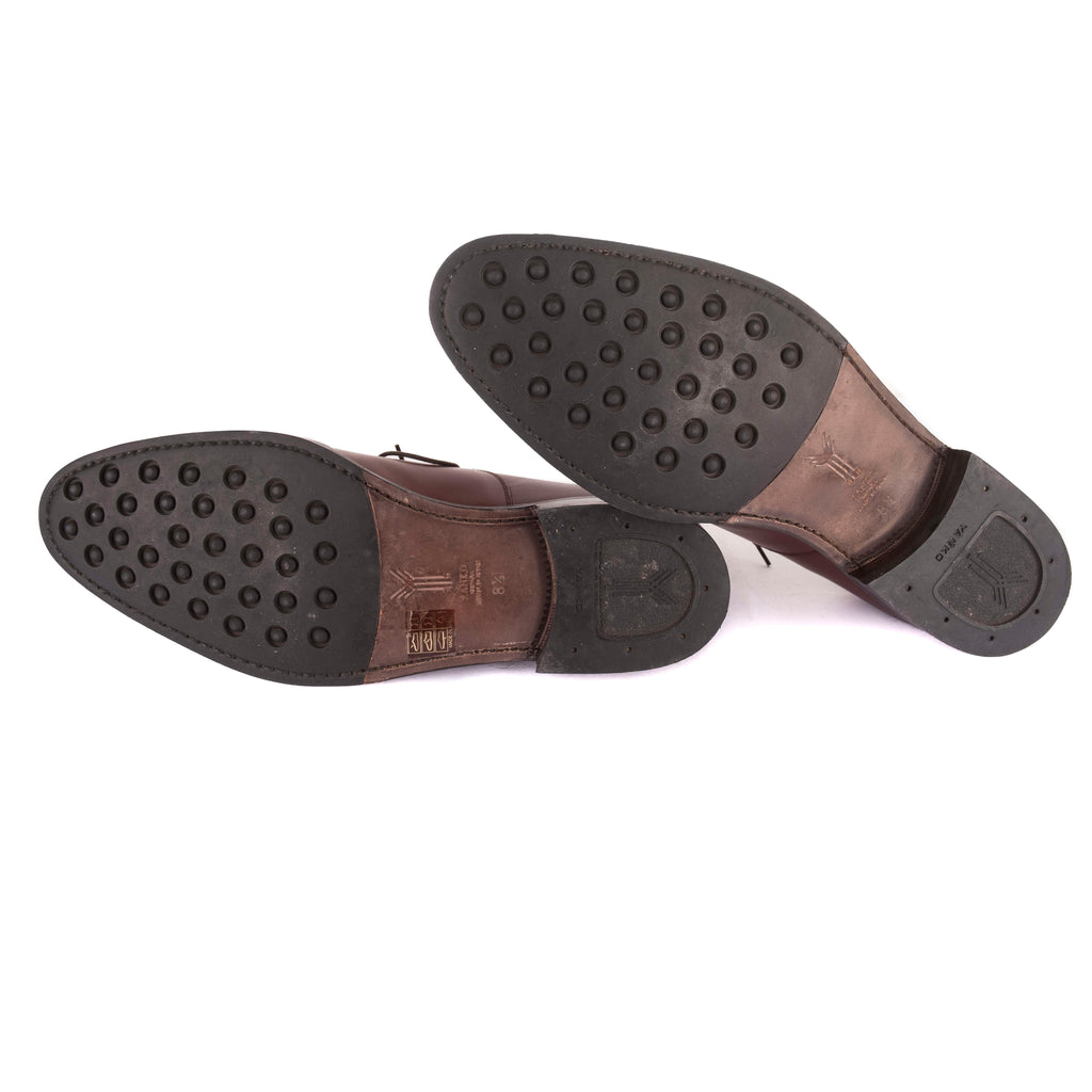 Box Calf Burgundy Cap Toe Oxford
