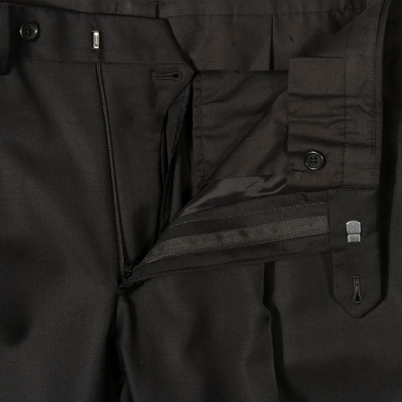 Neapolitan Hand Tailored Black Velvet Double Breasted Tuxedo Suit