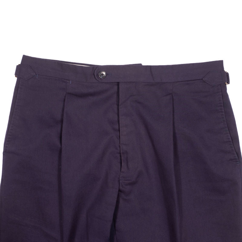 Blugiallo Navy Cotton Suit