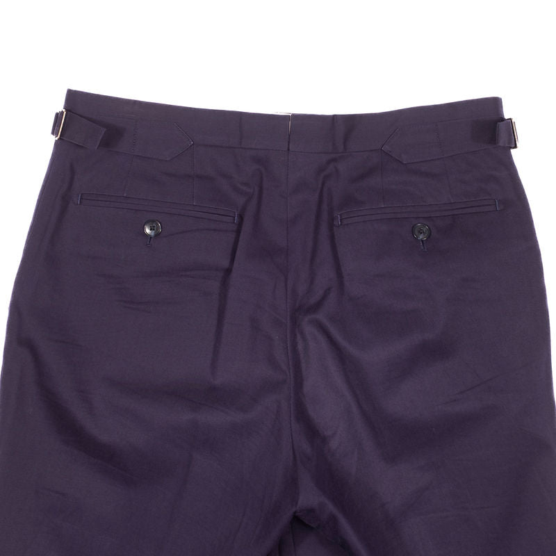 Blugiallo Navy Cotton Suit