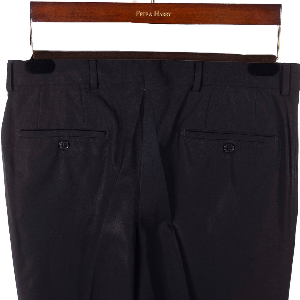 Black 3 Button Suit
