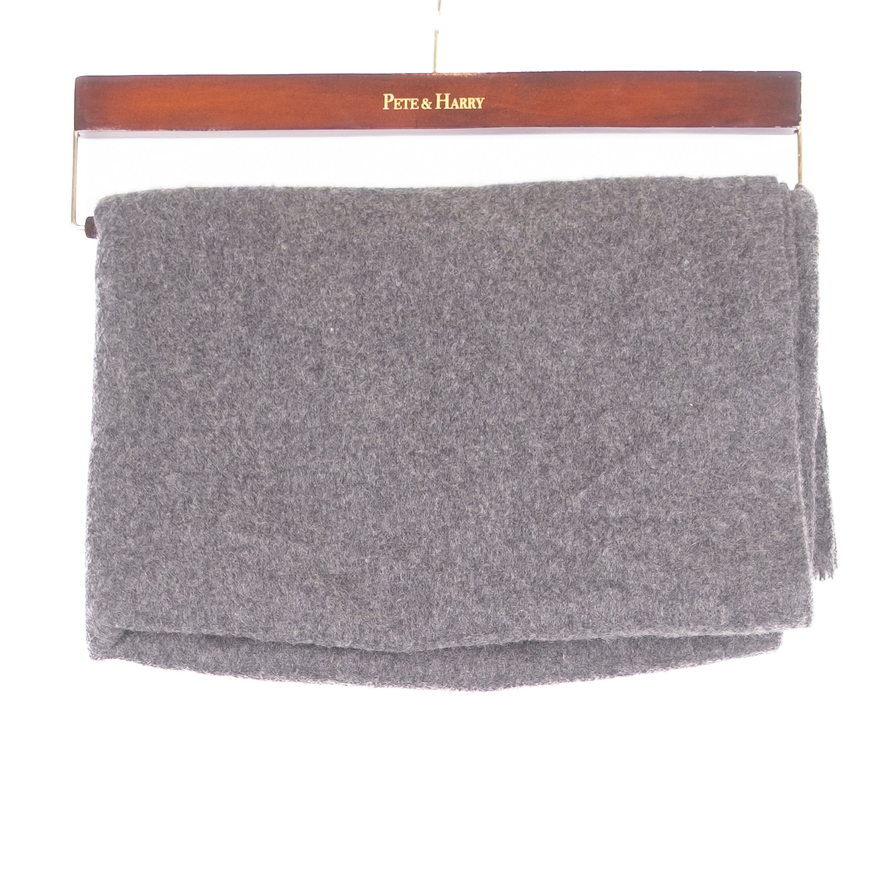 Grey Cashmere Scarf