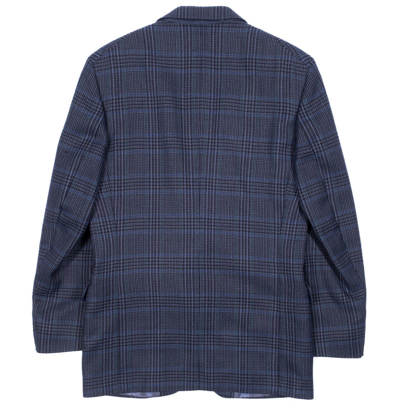 Oscar Jacobson Blue Checks Sport Coat