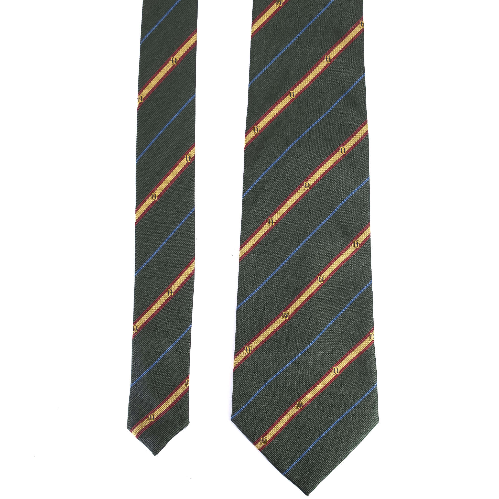 Green Striped Tie