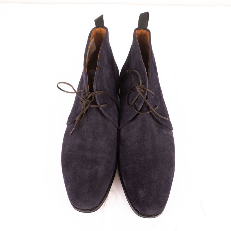Blue Suede Chukka Boots
