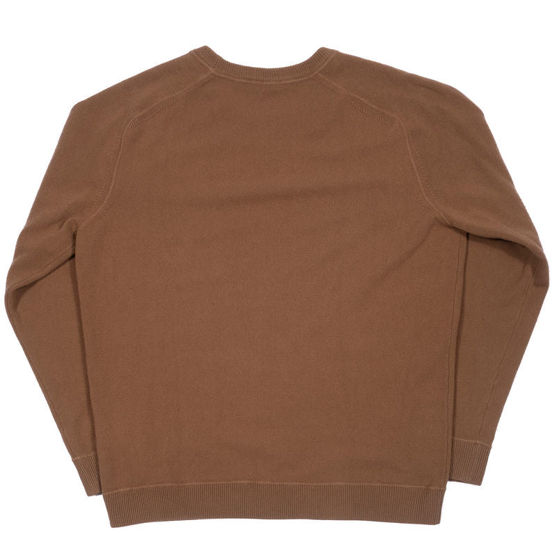 Boglioli Brown Wool Crewneck