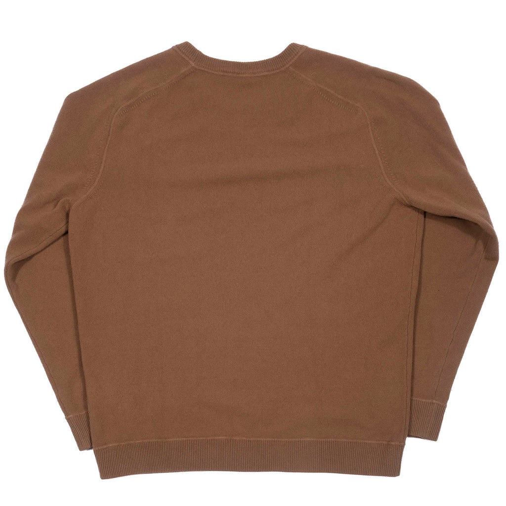 Boglioli Brown Wool Crewneck