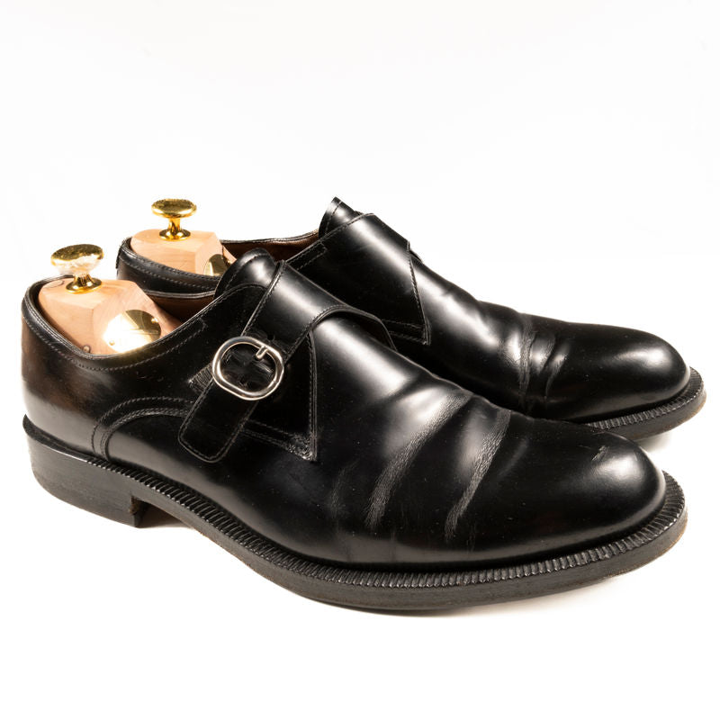 Moreschi Black Single Monkstrap
