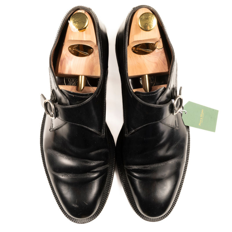 Moreschi Black Single Monkstrap