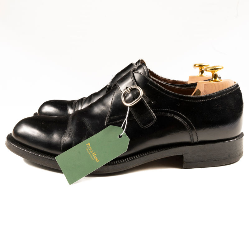 Moreschi Black Single Monkstrap