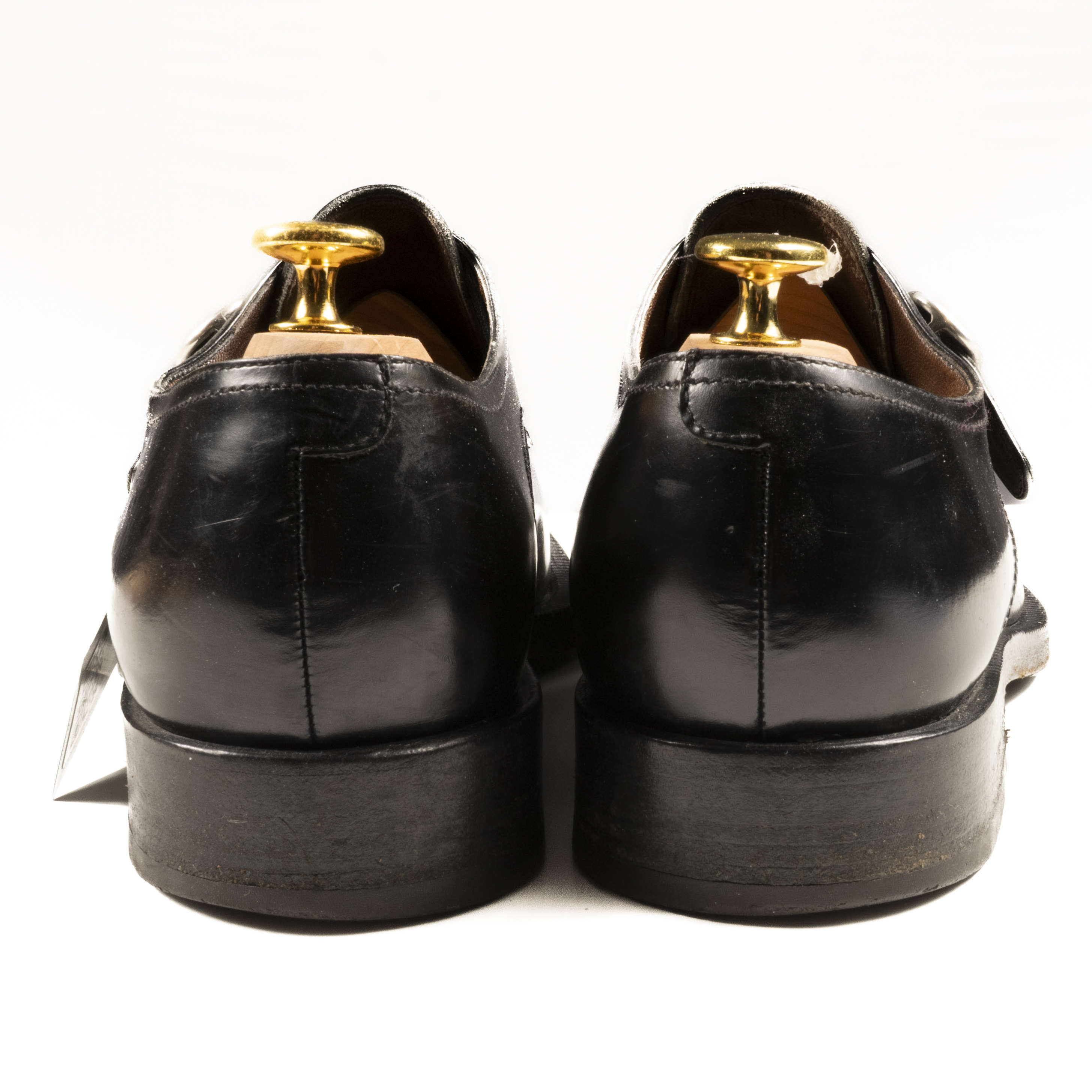 Moreschi Black Single Monkstrap