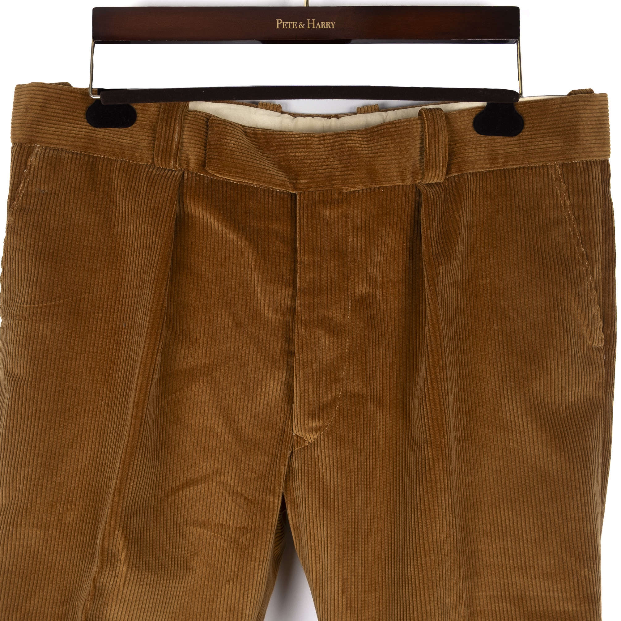 Camel Colored Corduroy Plus Fours