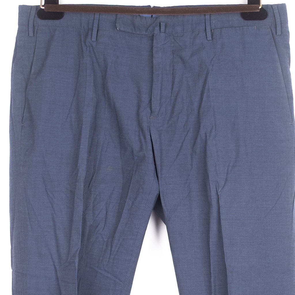 Blue Chinos Casual Trouser