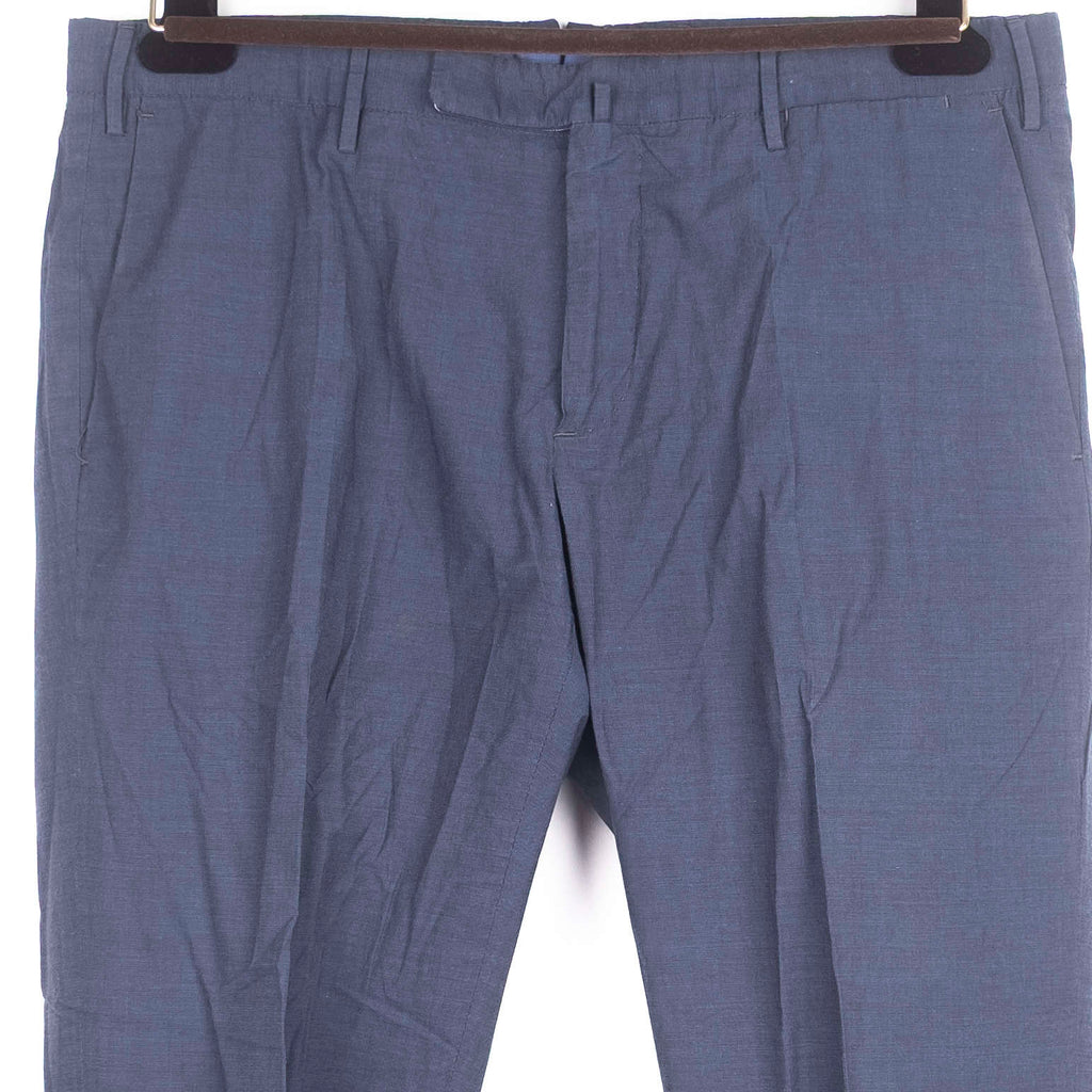 Blue Chinos Casual Trouser