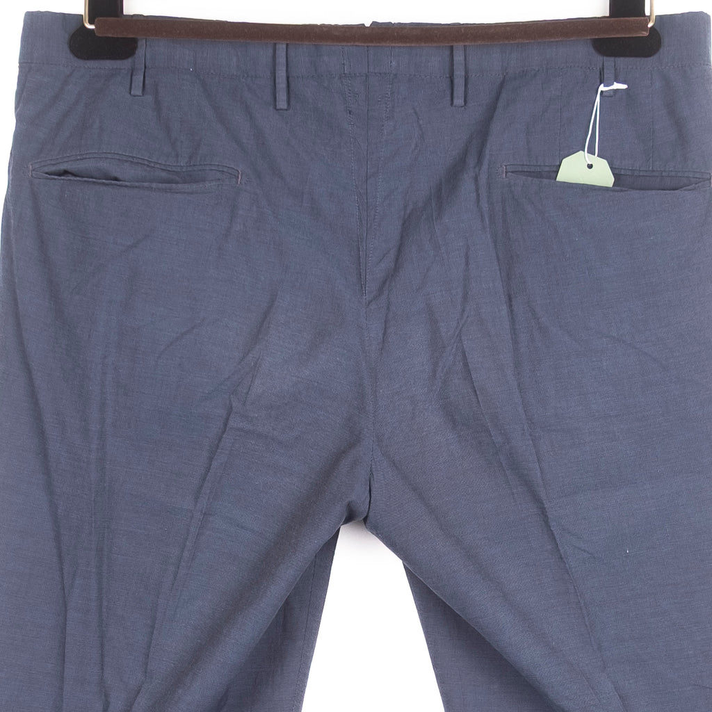 Blue Chinos Casual Trouser