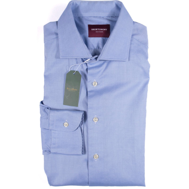 Shirtonomy Blue Shirt Sz 41