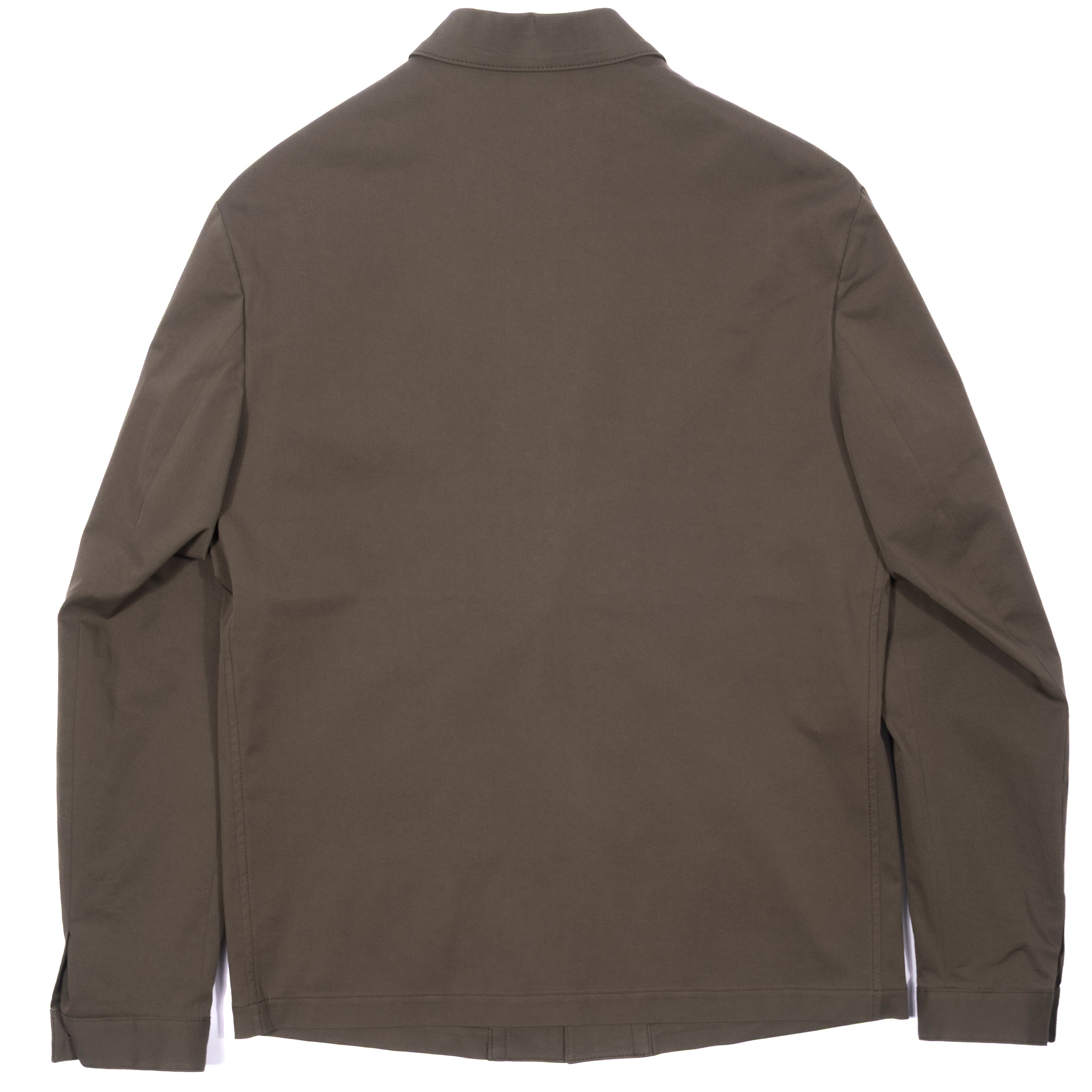 Neapolitan Hand Tailored Green Cotton Utility Jacket Size 50