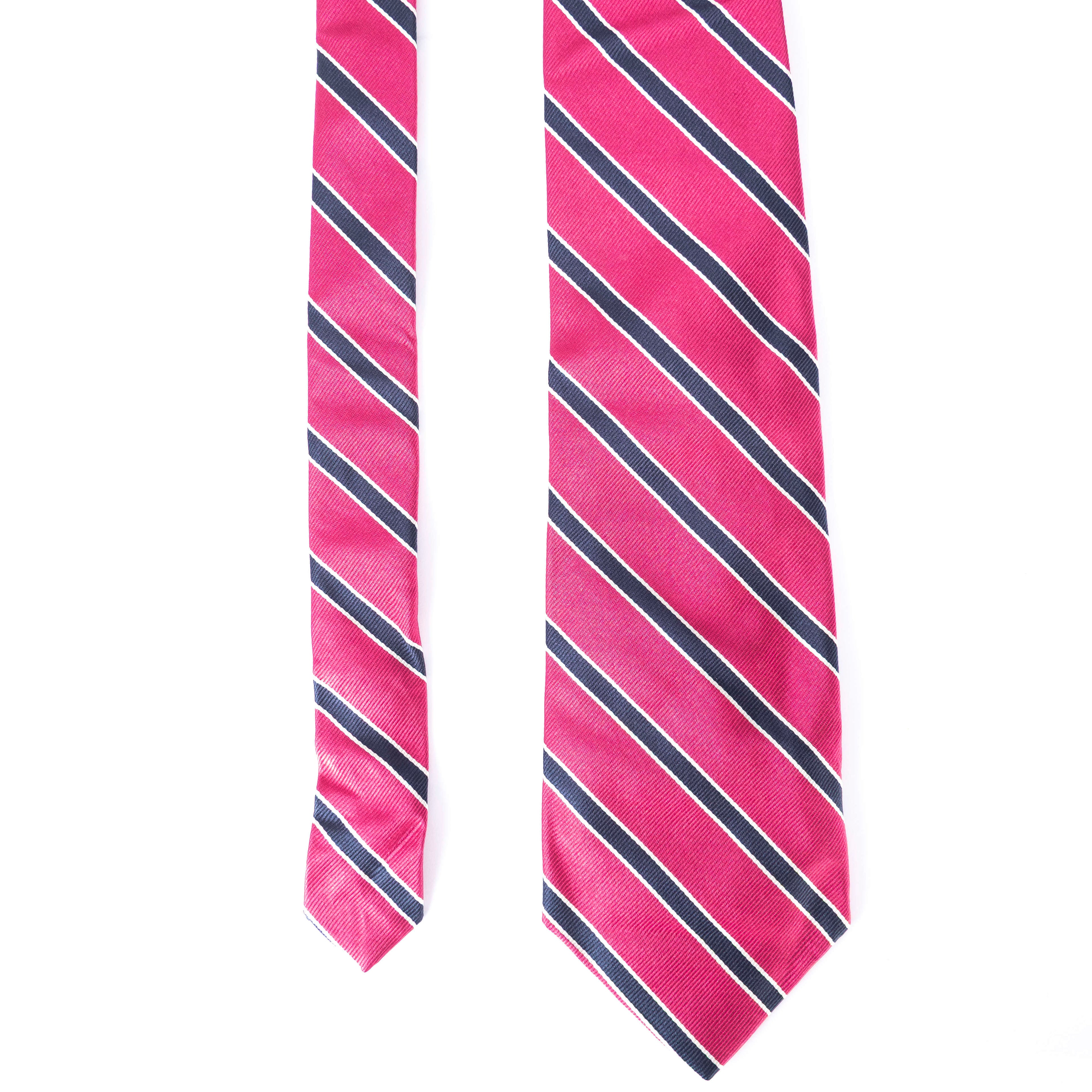 Pink Striped Tie