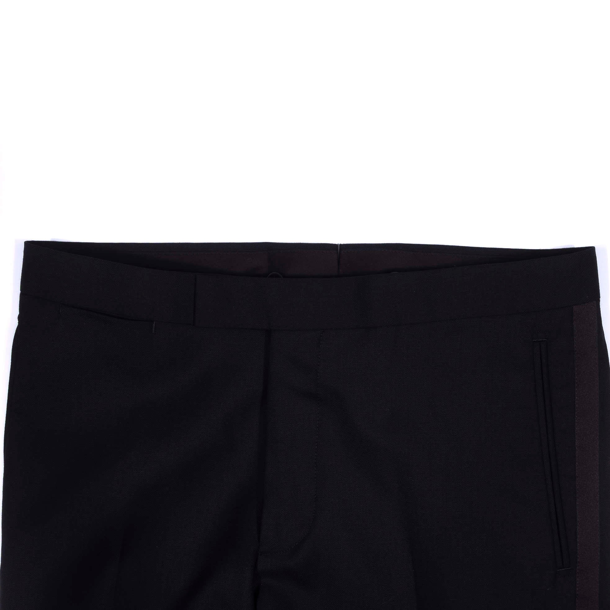 Black Tuxedo Trousers