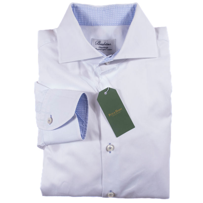 Stenströms White Business Shirt