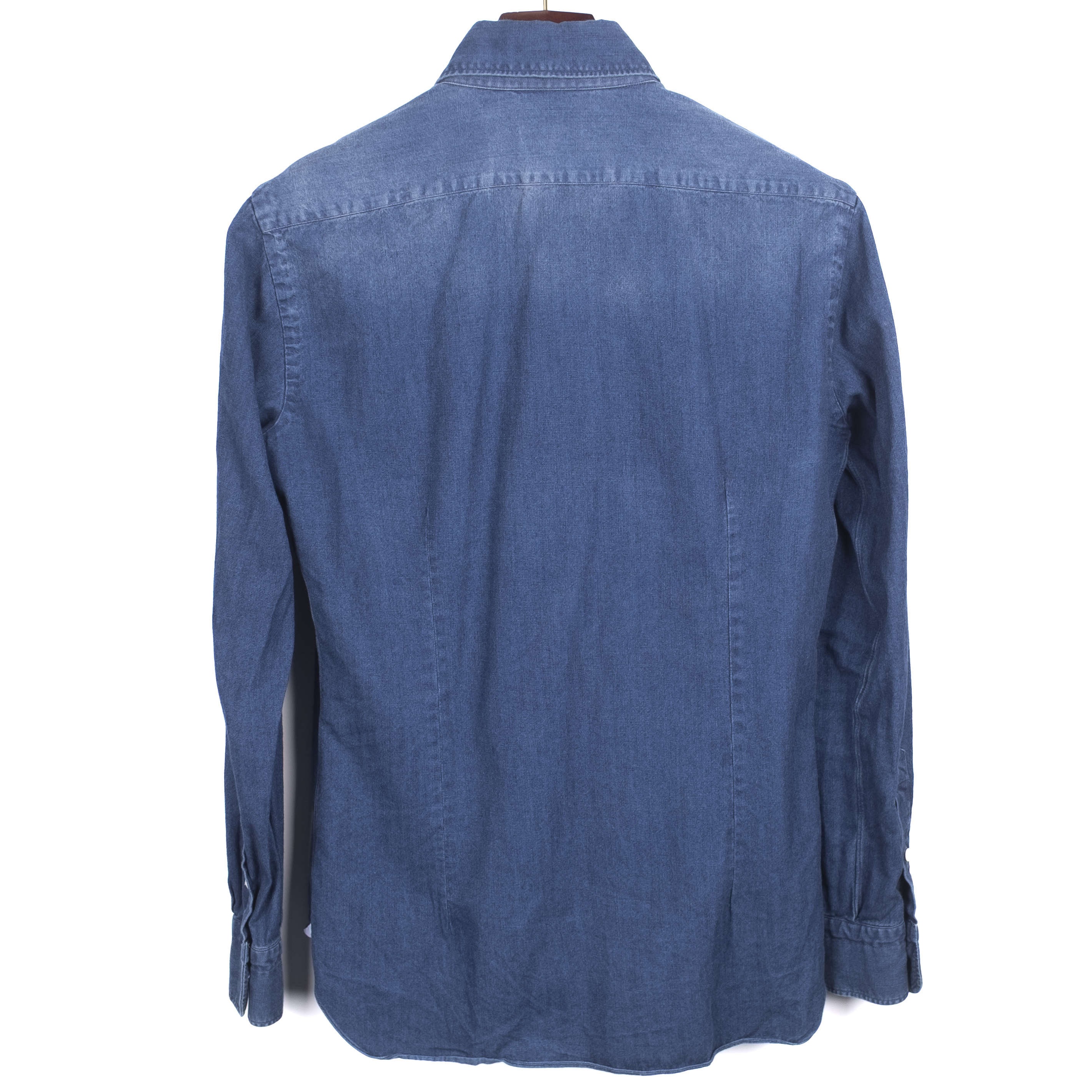 Dark Blue Denim Shirt