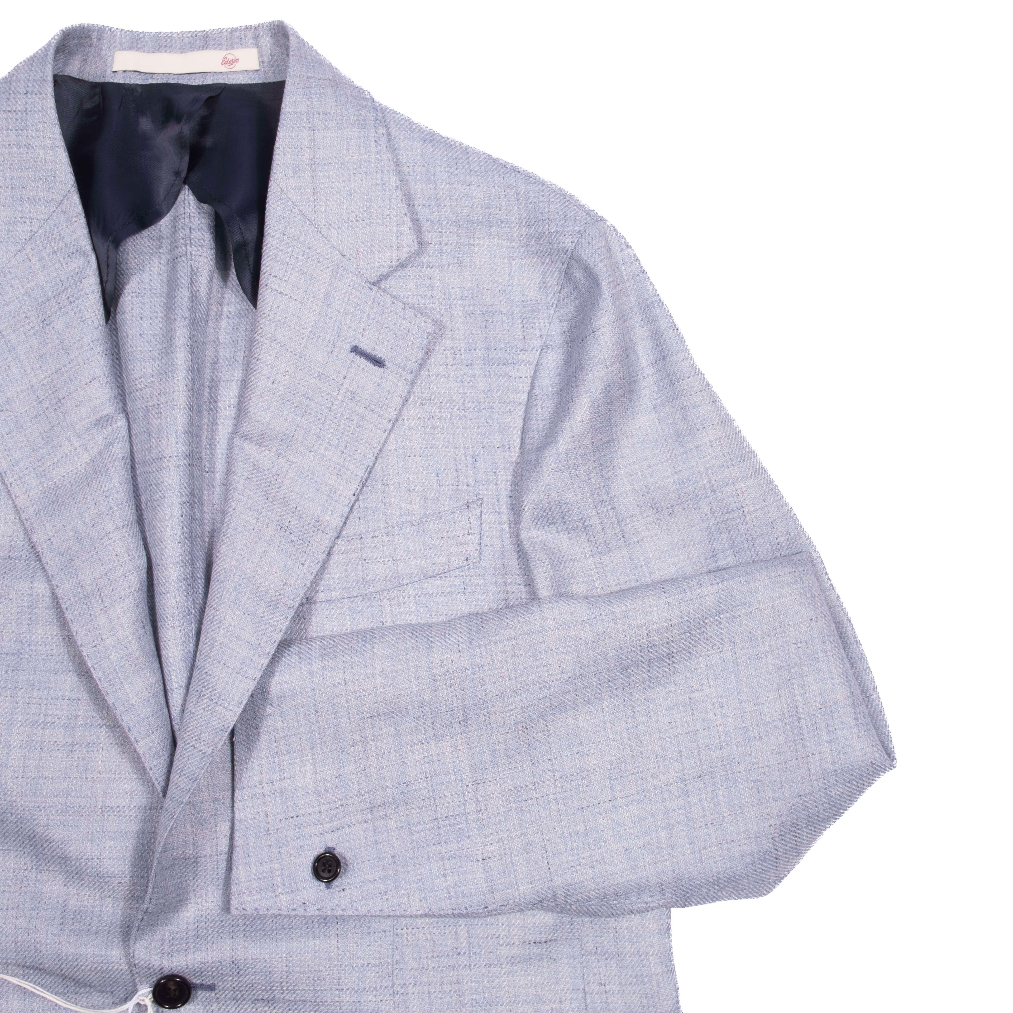 Neapolitan Hand Tailored Light Blue Sport Coat Sz 50