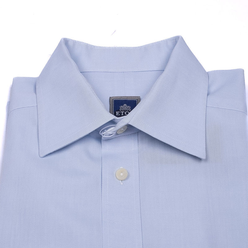 Eton Light Blue French Cuff Shirt