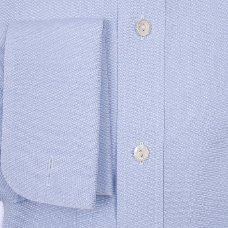 Eton Light Blue French Cuff Shirt