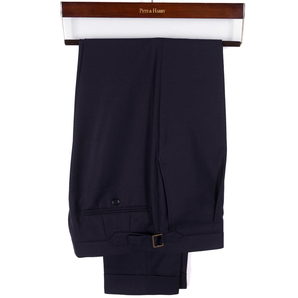 Navy Peak Lapel Suit