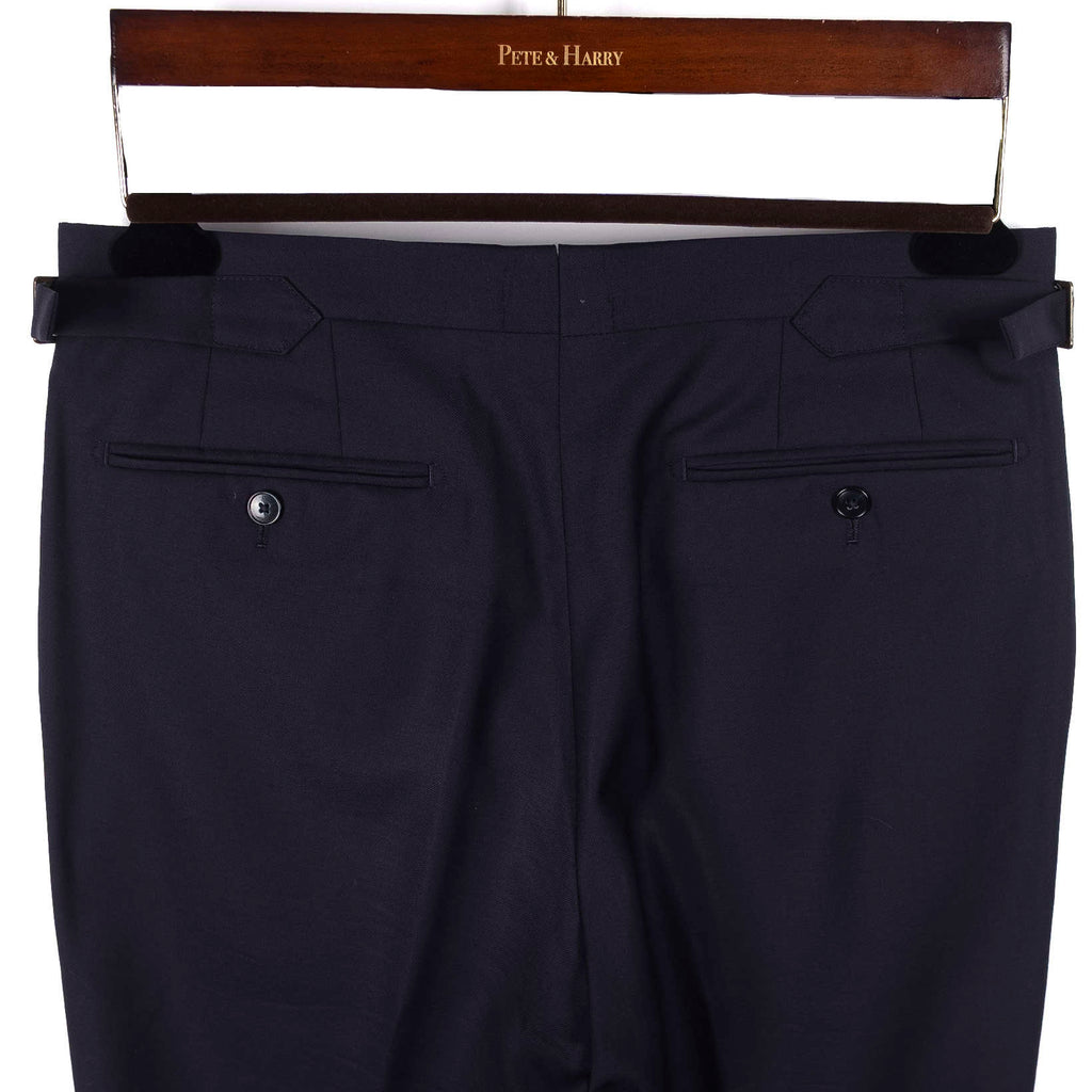 Navy Peak Lapel Suit