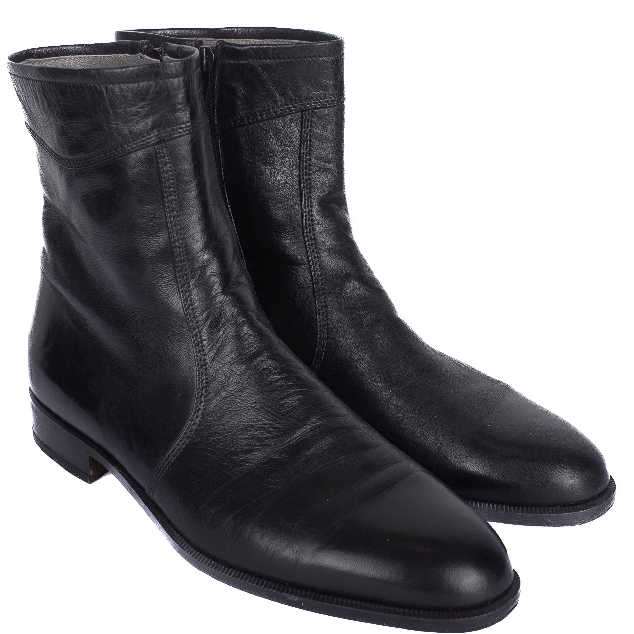 Black Zip Boot