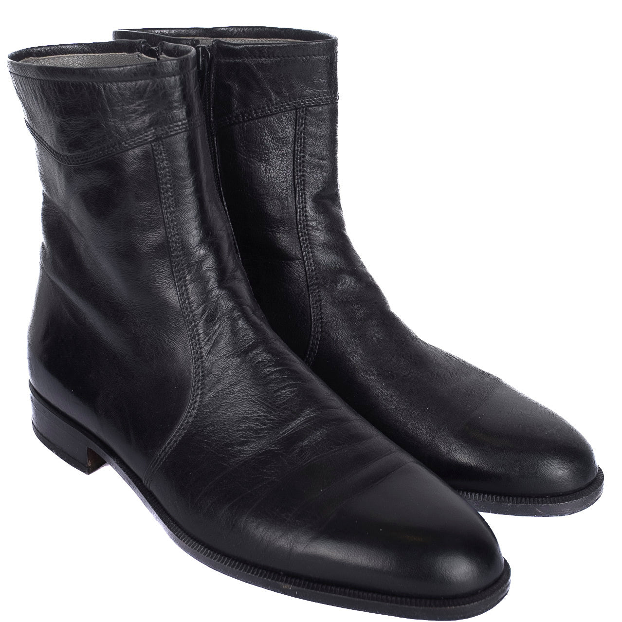 Black Zip Boot