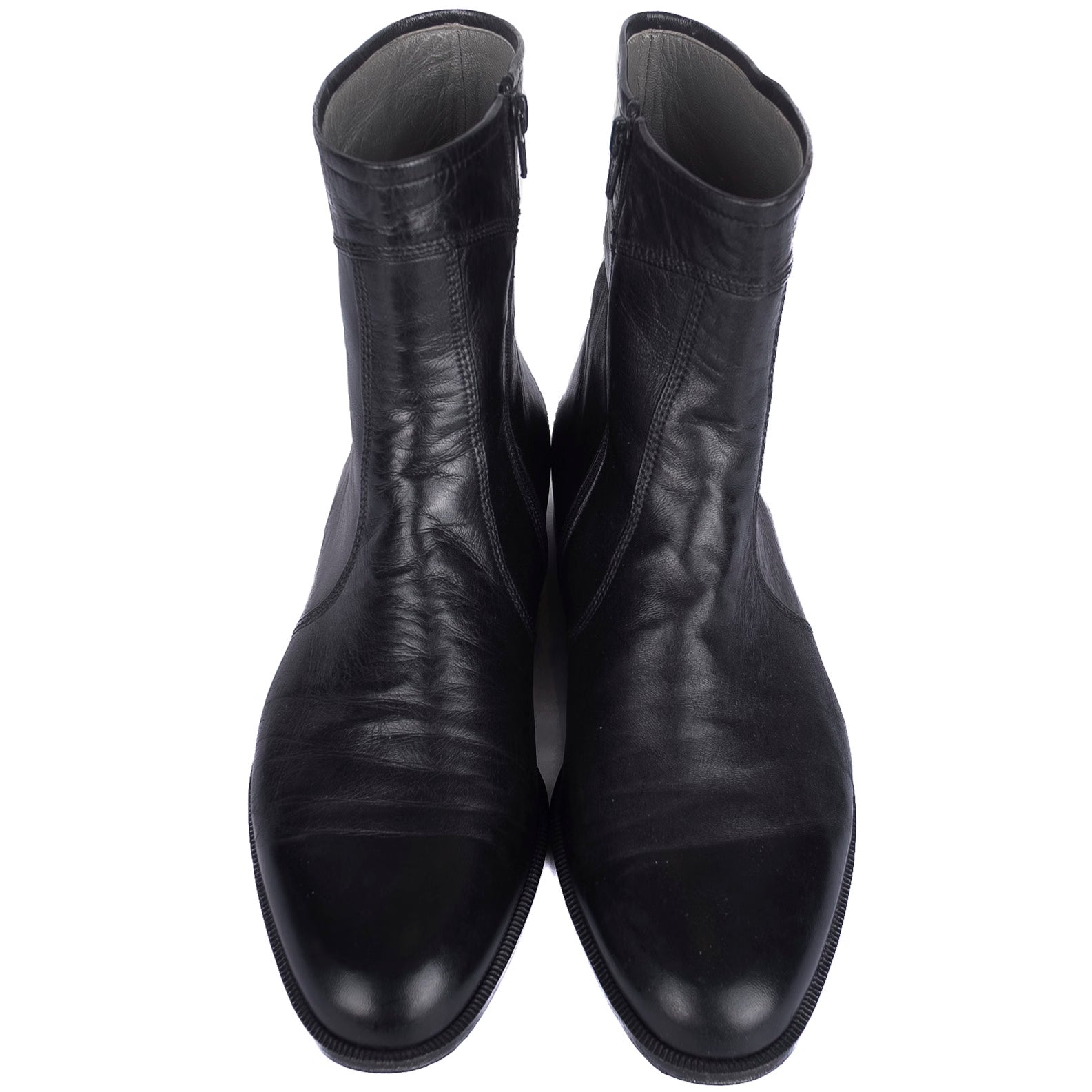 Black Zip Boot
