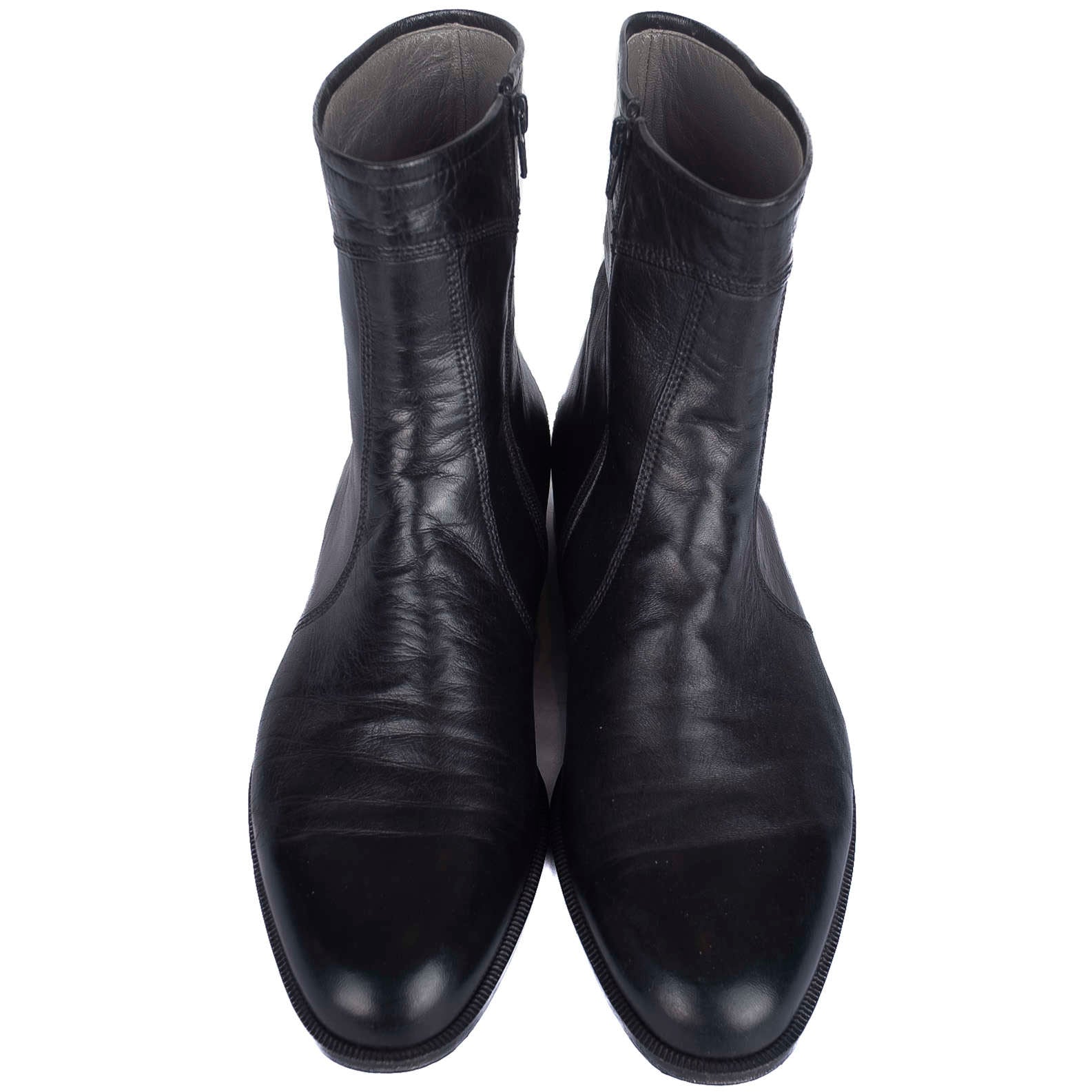 Black Zip Boot