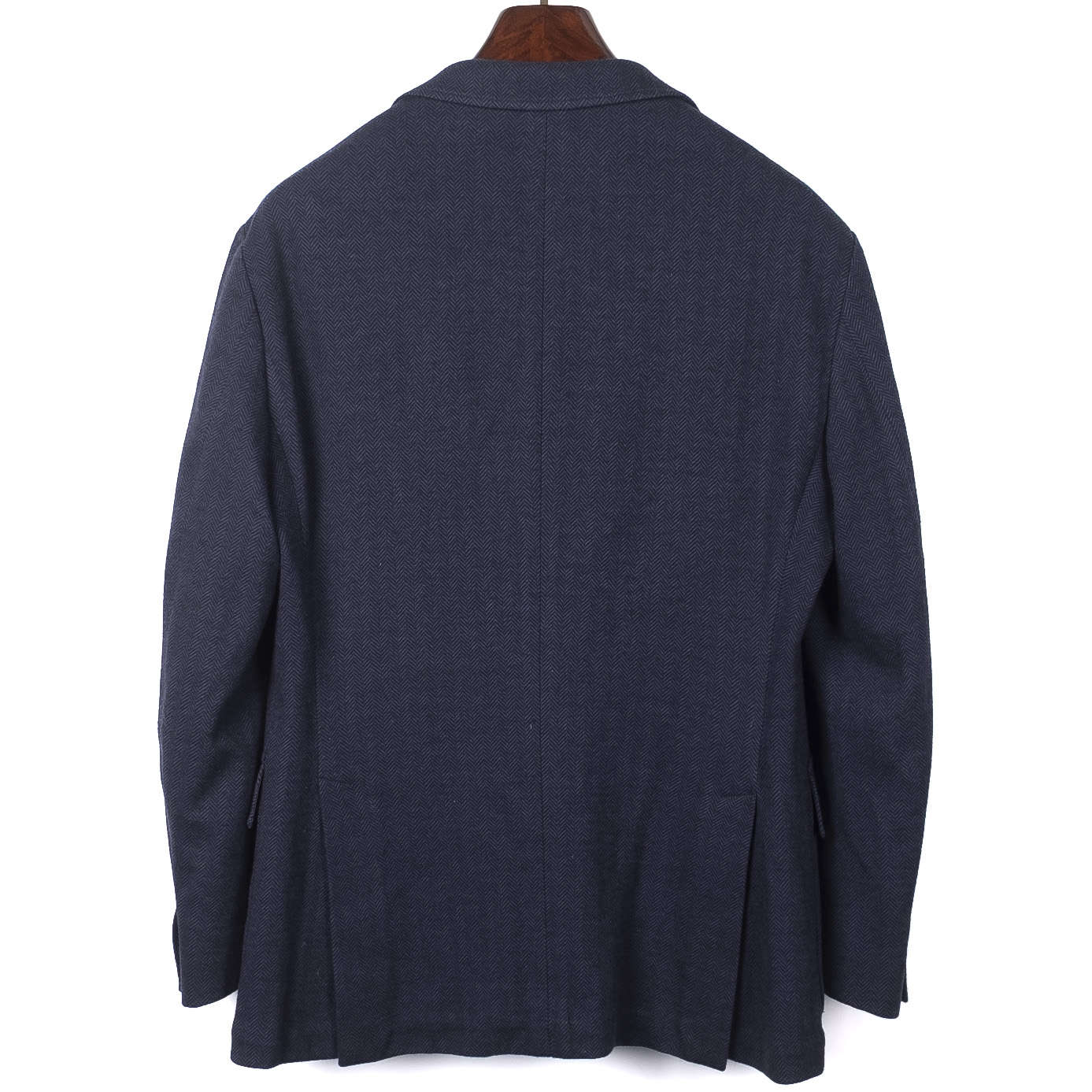 Navy Herringbone Sport Coat